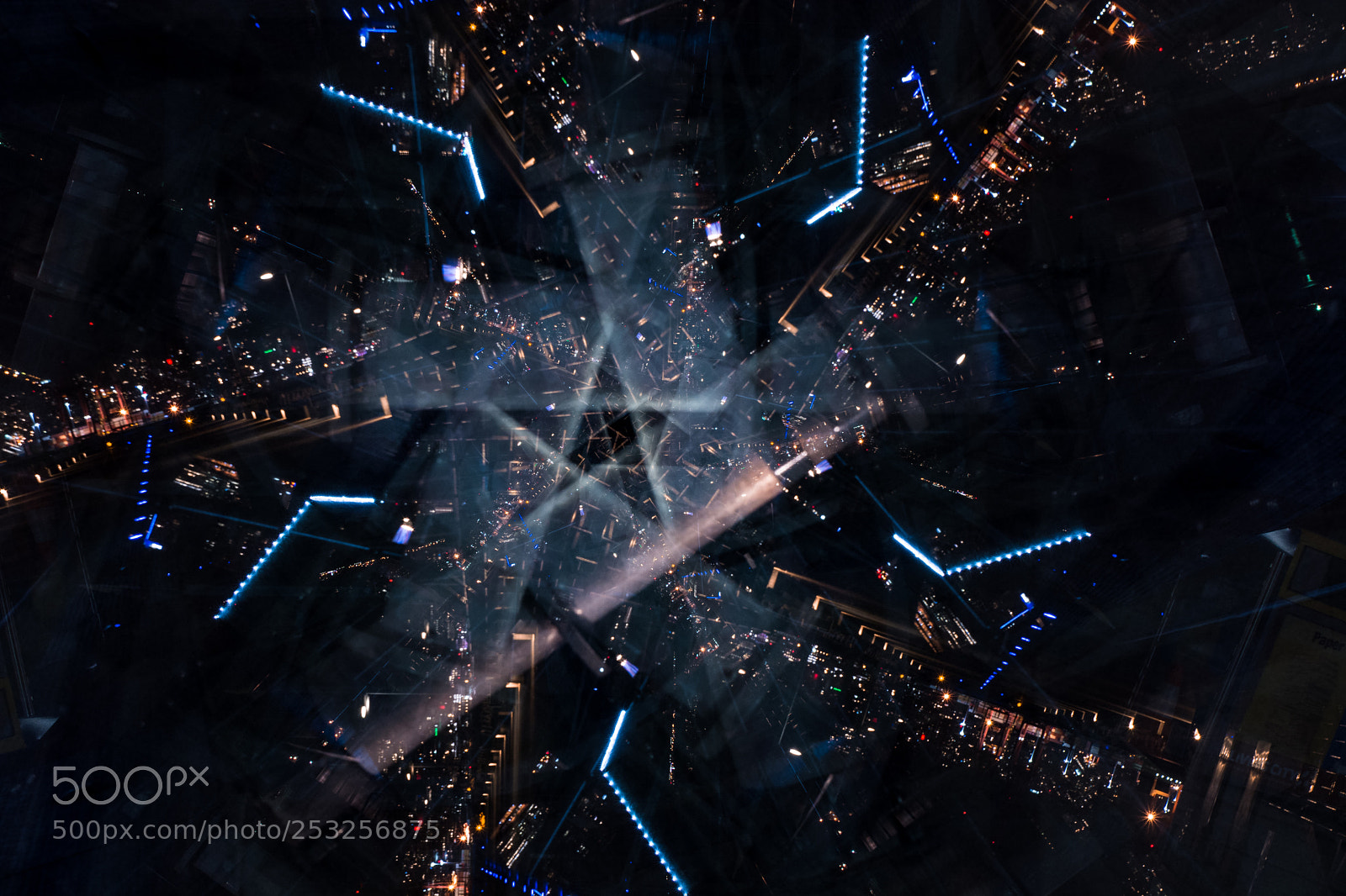 Nikon D7100 sample photo. City star photography