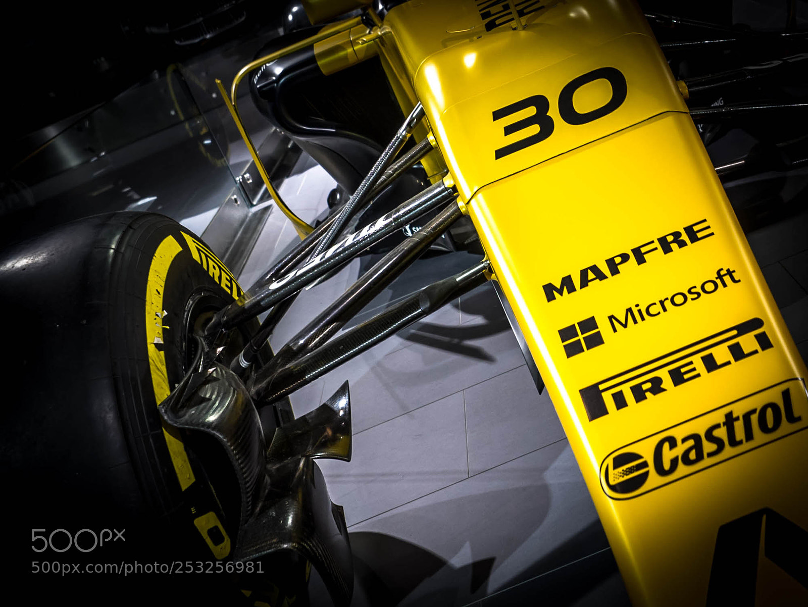 Olympus OM-D E-M1 sample photo. Renault f1 photography