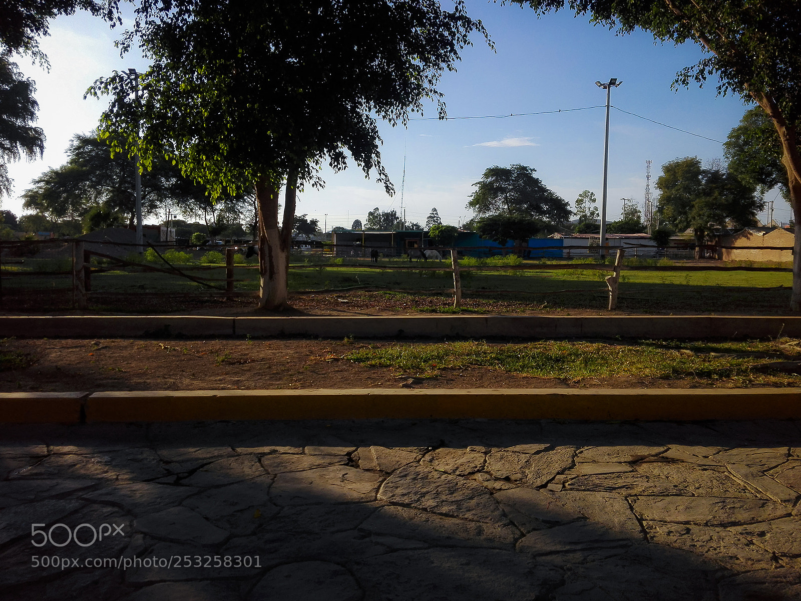 HUAWEI P8 Lite sample photo. Campo ferial photography