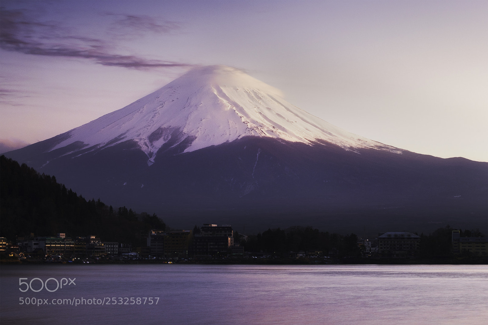 Fujifilm X-T2 sample photo. Beautiful evening at mt.fuji photography