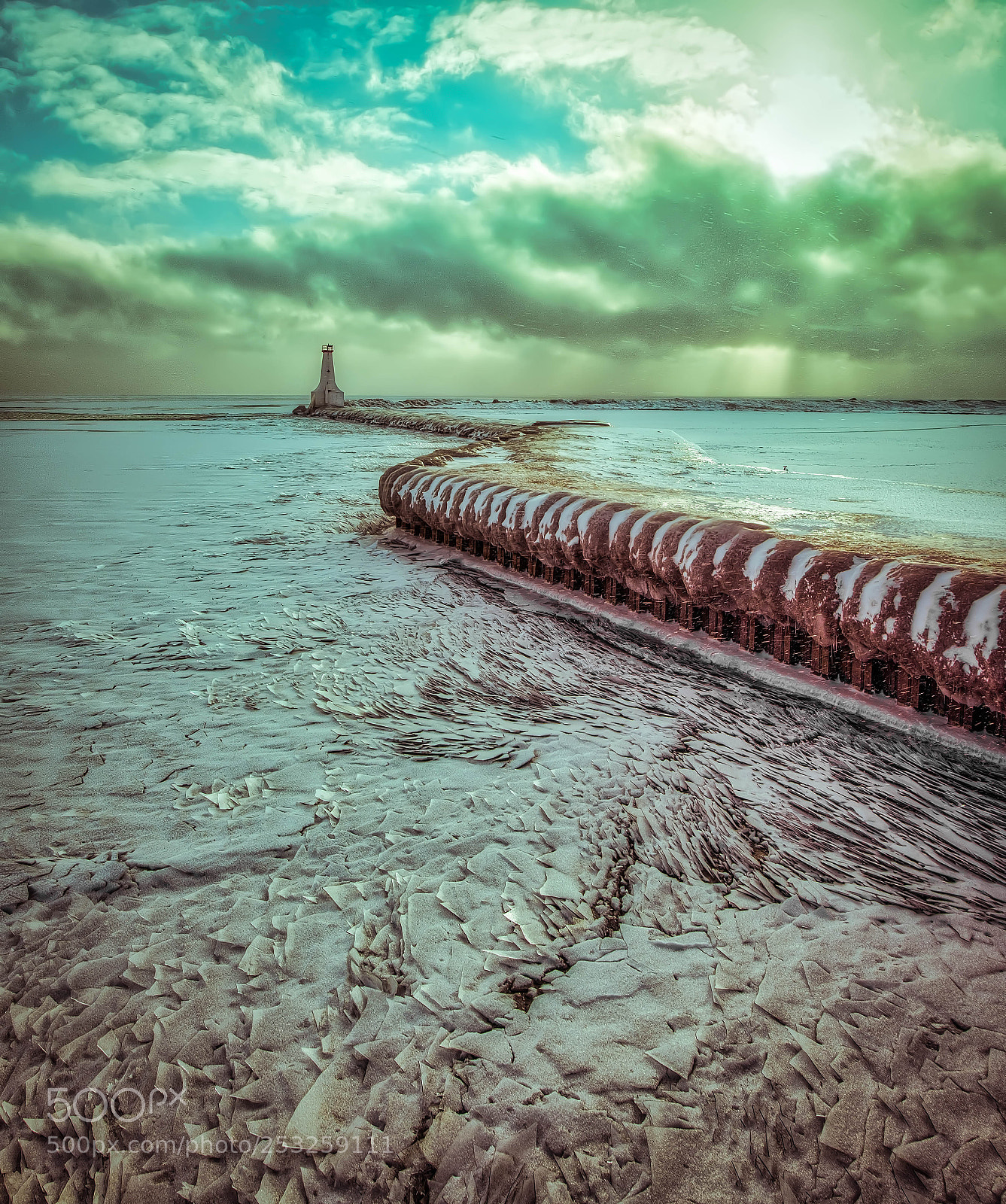 Nikon D810 sample photo. Long and winding pier photography