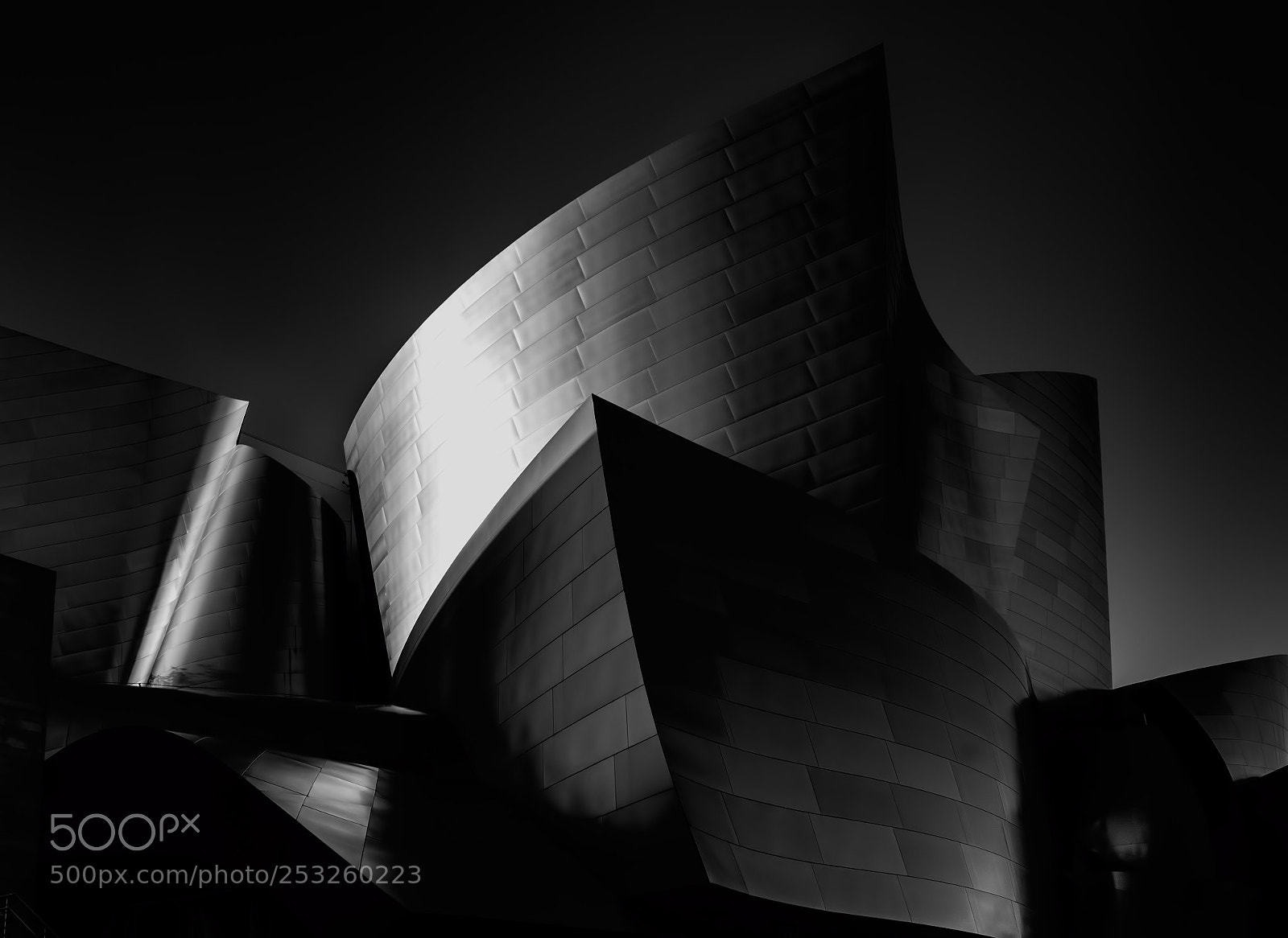 Sony a7R sample photo. Disney concert hall #02 photography