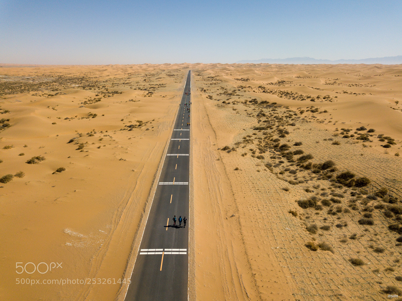DJI FC220 sample photo. Tengger desert photography