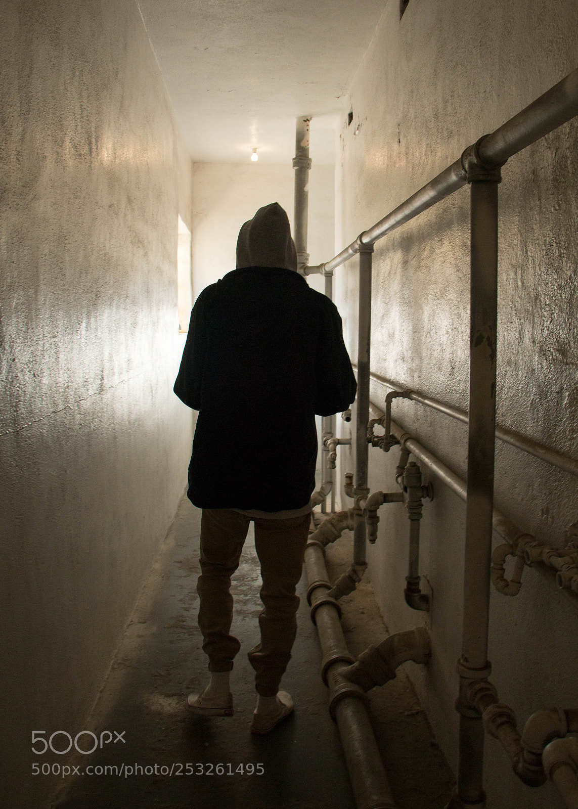 Canon EOS 70D sample photo. Hallway of pipes photography