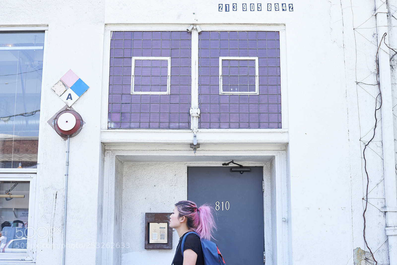 Nikon D600 sample photo. Girl with pink hair photography