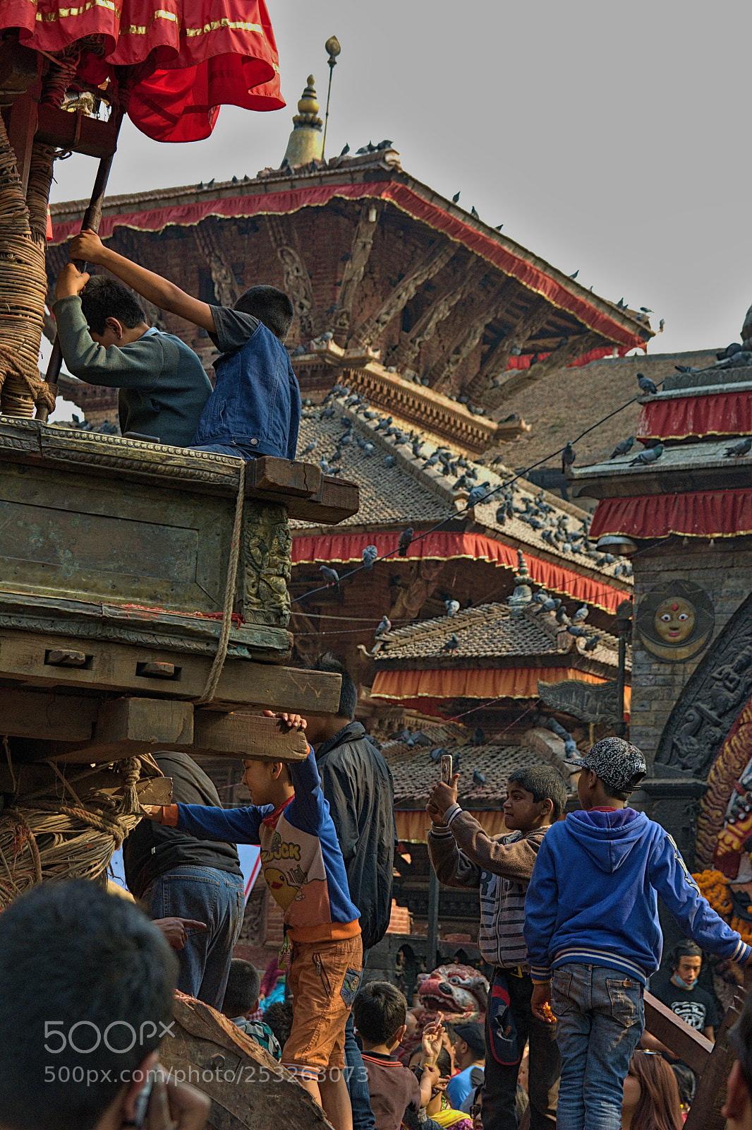 Nikon D7100 sample photo. Jana baha dyah jatra photography
