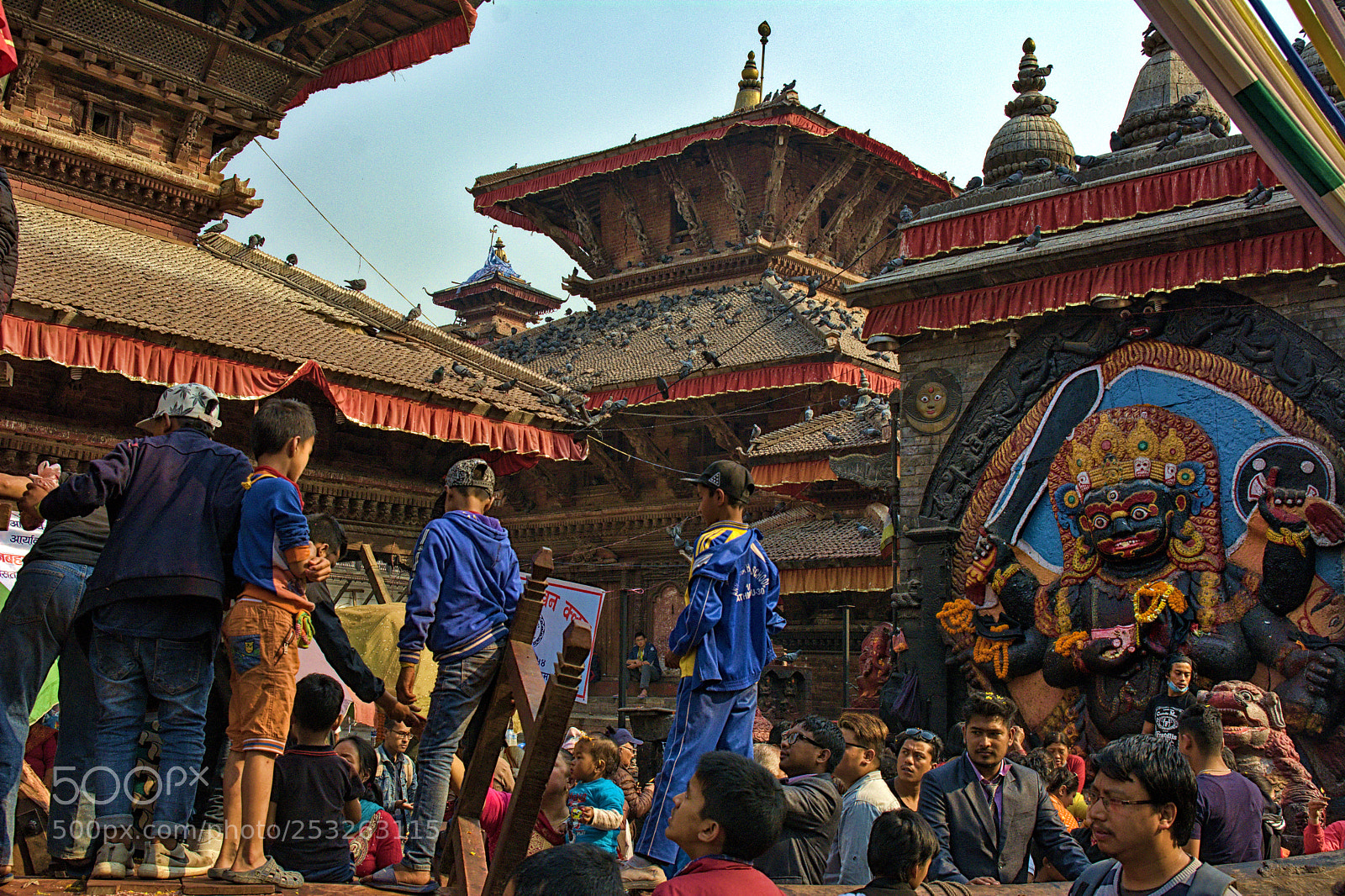 Nikon D7100 sample photo. Jana baha dyah jatra photography