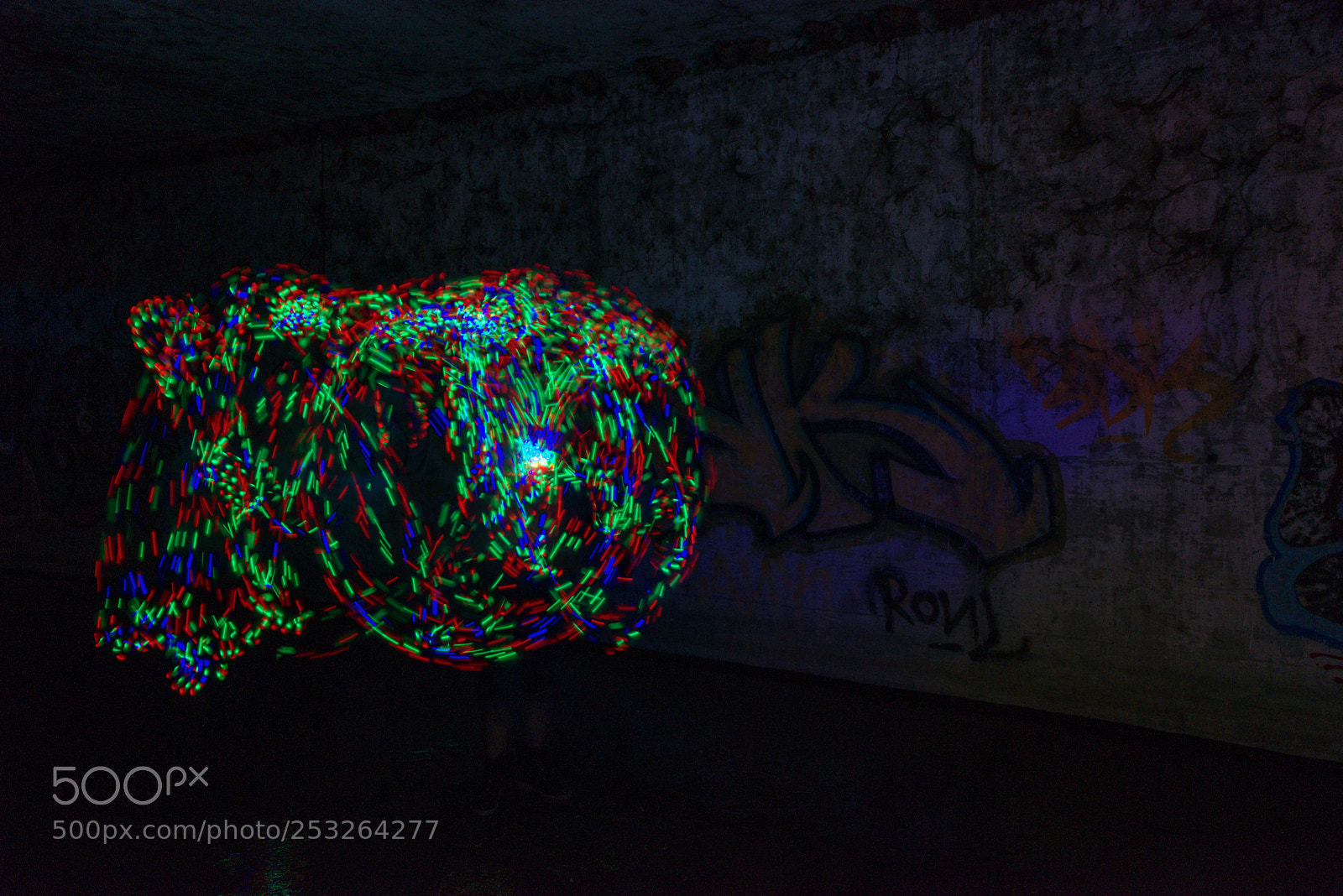 Pentax K-1 sample photo. Ghost lights photography