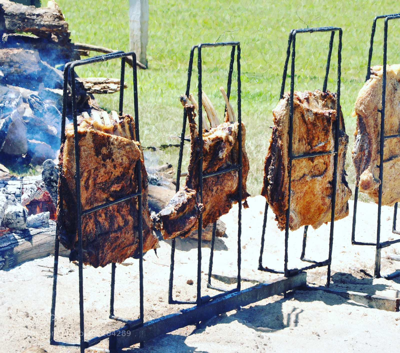 Nikon D90 sample photo. Churrasco de costela photography