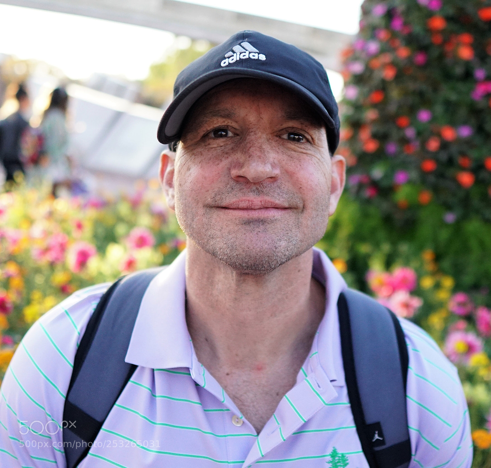 Sony a6500 sample photo. Friend reluctantly posed photography