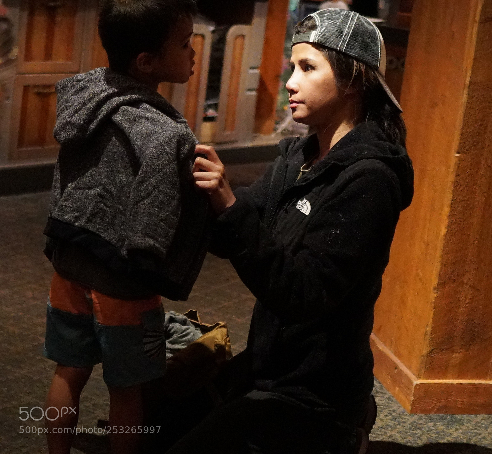 Sony a6500 sample photo. Mom taking care of photography
