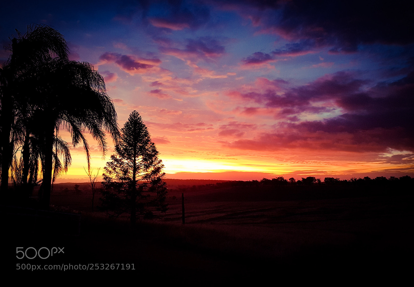 Samsung Galaxy S7 Edge sample photo. Murgon sunset photography