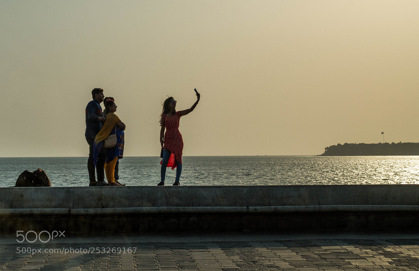 Fujifilm X-T2 sample photo. Arabian sea selfie photography