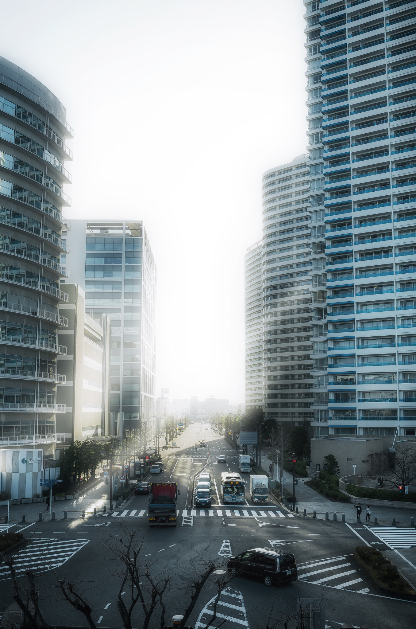 Leica X2 sample photo. Intersection at yokohama  photography