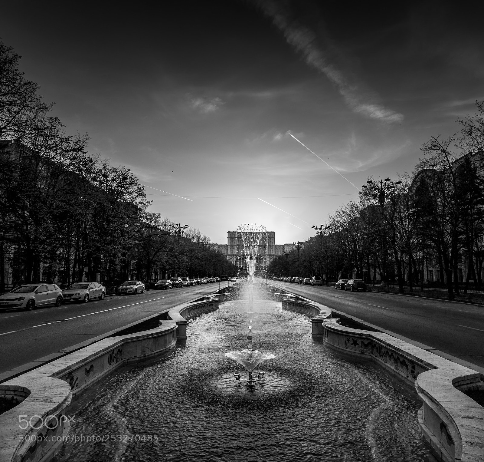 Nikon D5300 sample photo. Sundown - bw photography