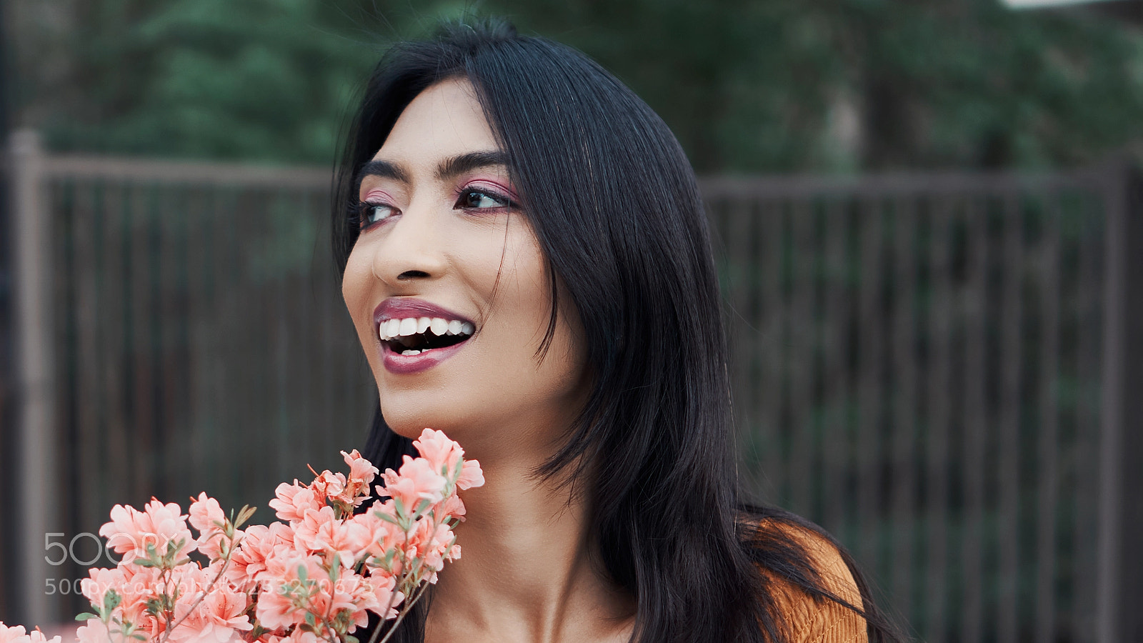 Sony a6000 sample photo. Pink photography