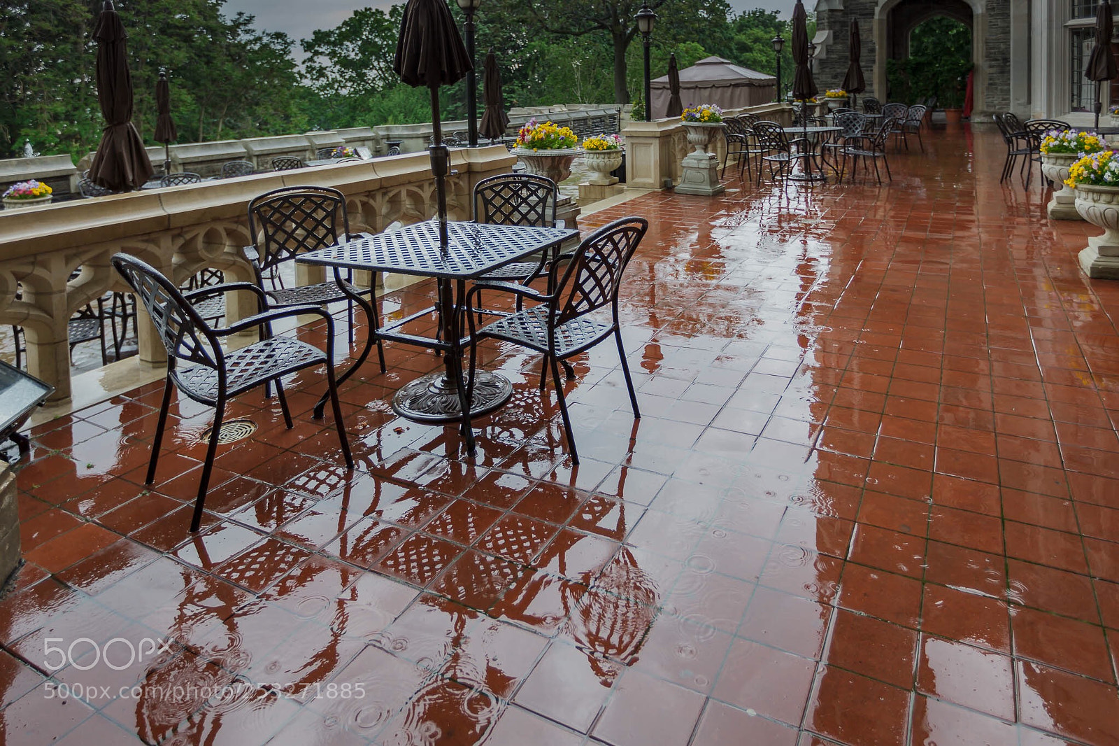 Canon EOS 5D Mark II sample photo. The very wet rain. photography