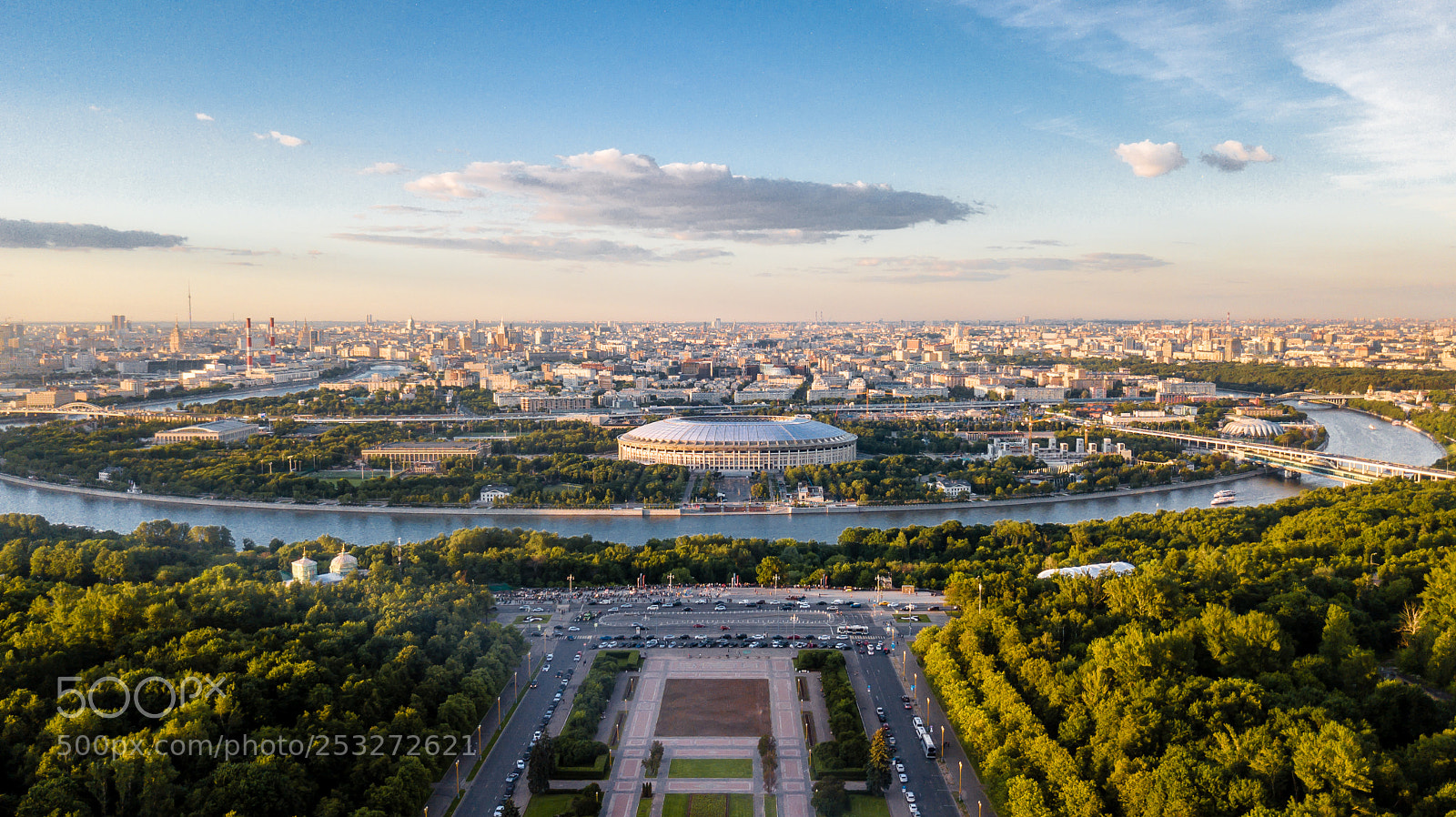 DJI FC220 sample photo. Sparrow hills (vorobyovy gory) photography