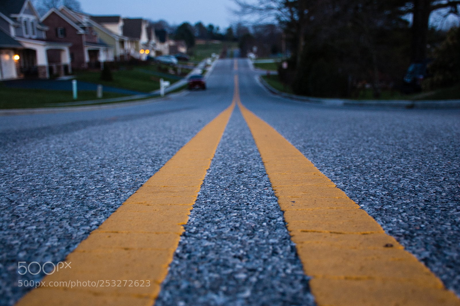 Nikon D40 sample photo. An open road photography