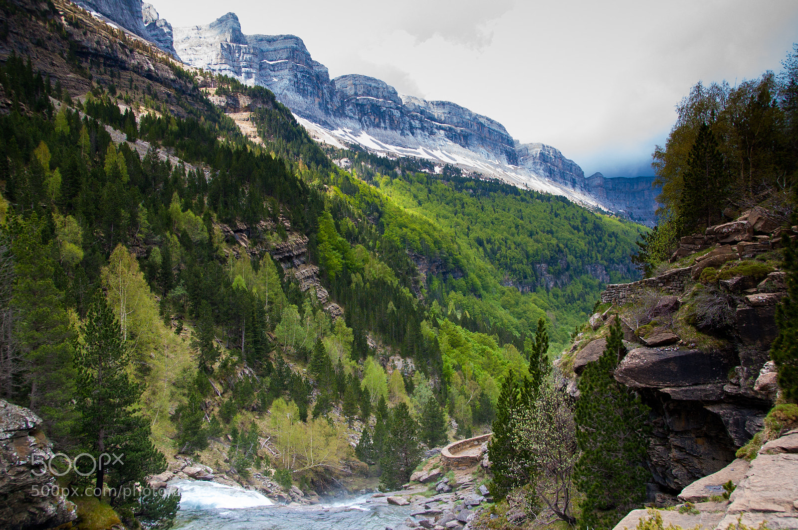 Nikon D40 sample photo. Along the gorge photography