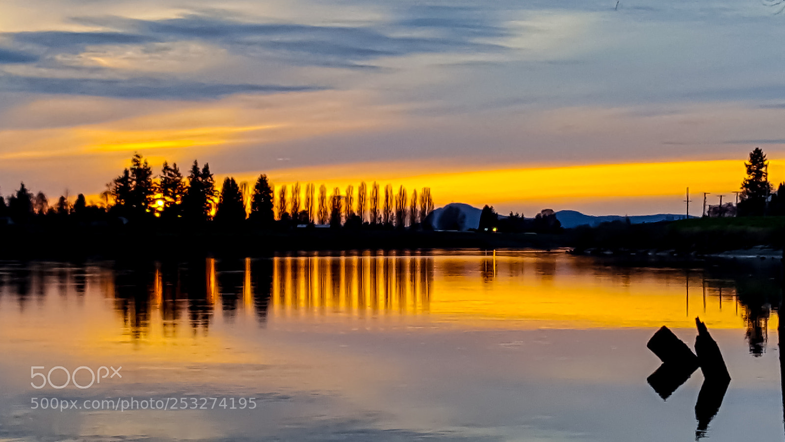 Samsung GALAXY S6 edge sample photo. Sunset river photography
