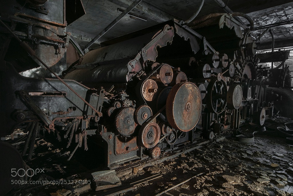 Nikon D300 sample photo. Demon's  machine photography