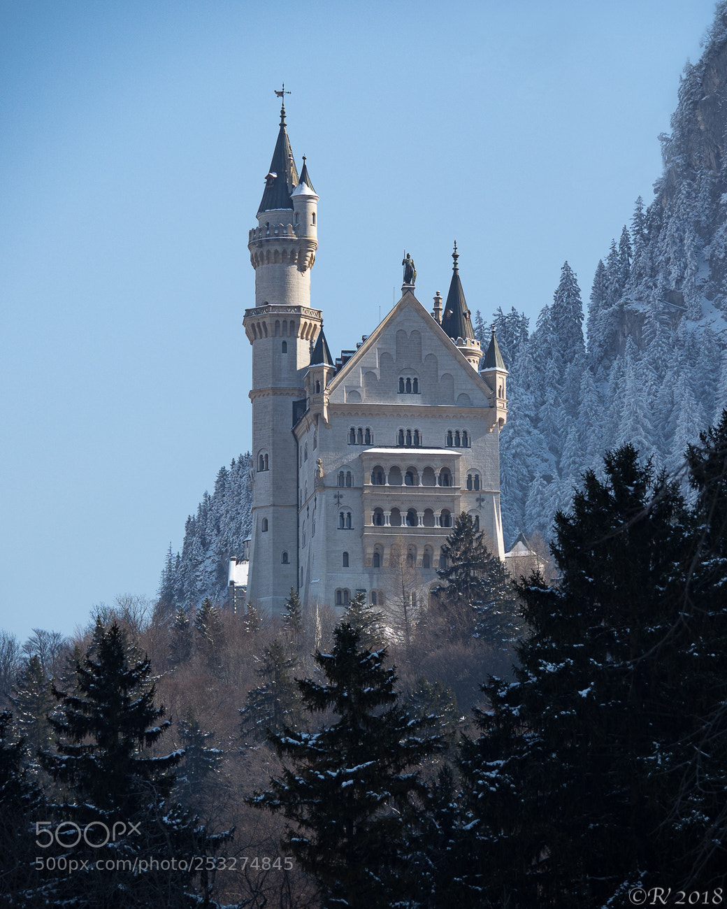 Olympus OM-D E-M1 Mark II sample photo. Neuschwanstein castle photography