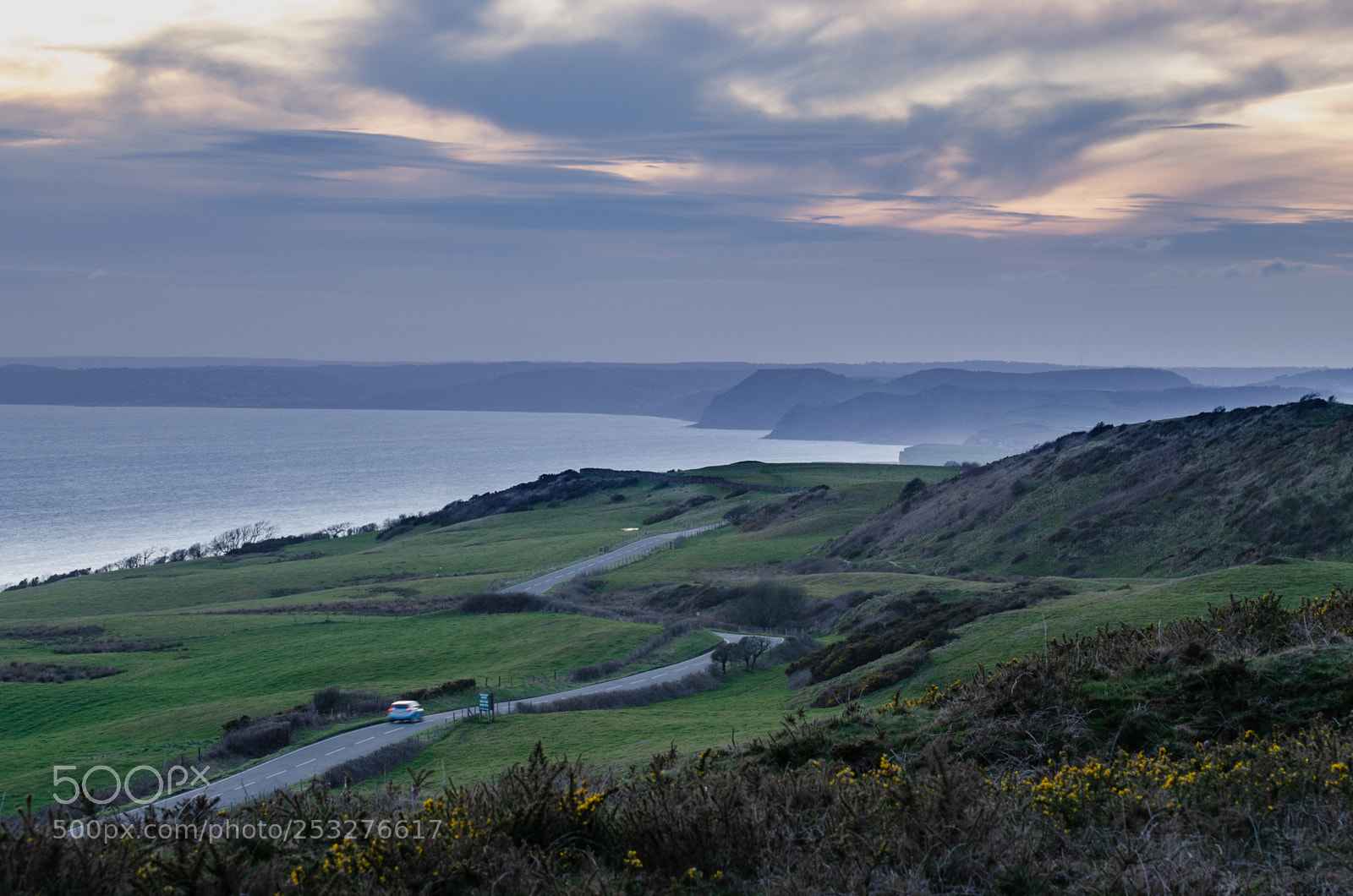 Nikon D5100 sample photo. Towards lyme regis photography