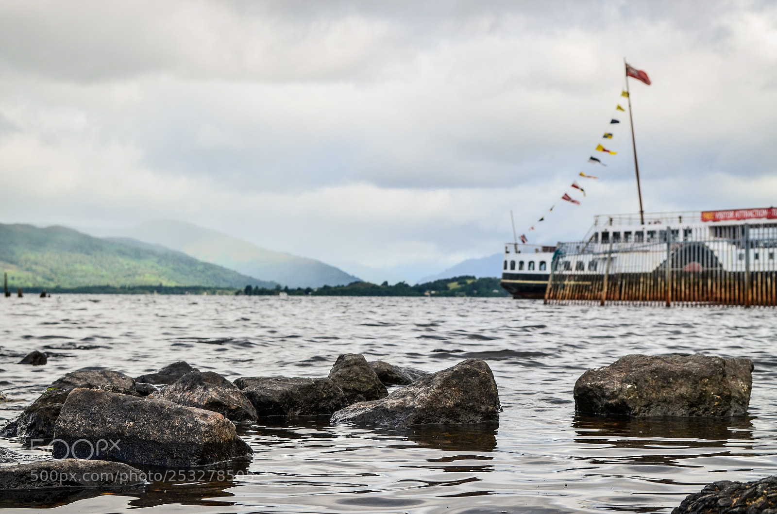 Nikon D5100 sample photo. Lakeshore at loch lomond photography