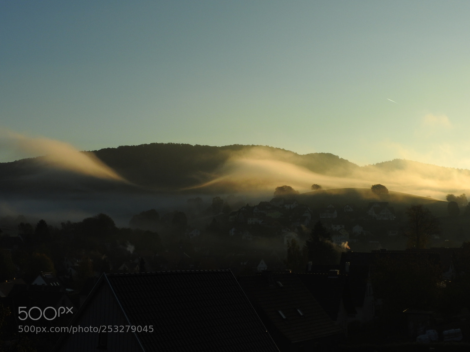 Nikon Coolpix P610 sample photo. Sonnenaufgang mit nebel photography
