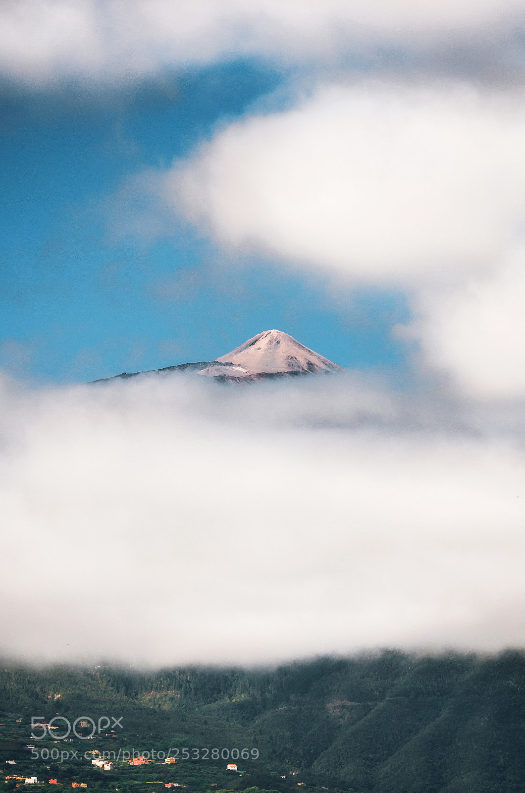 Nikon D7000 sample photo. Peak of teide in photography