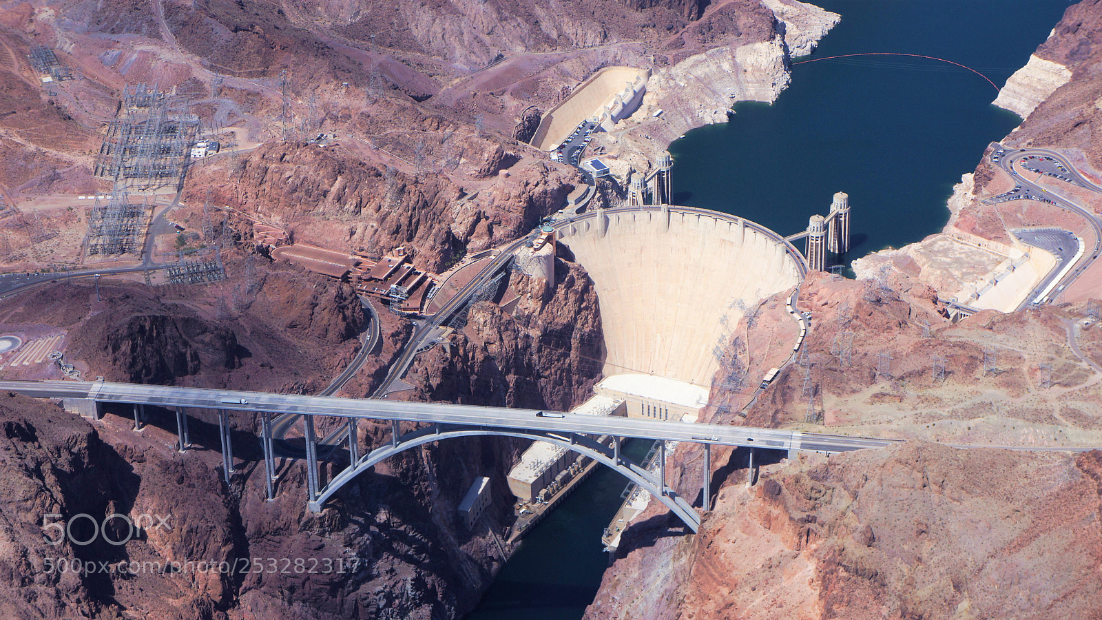Sony Alpha NEX-7 sample photo. Hoover dam photography