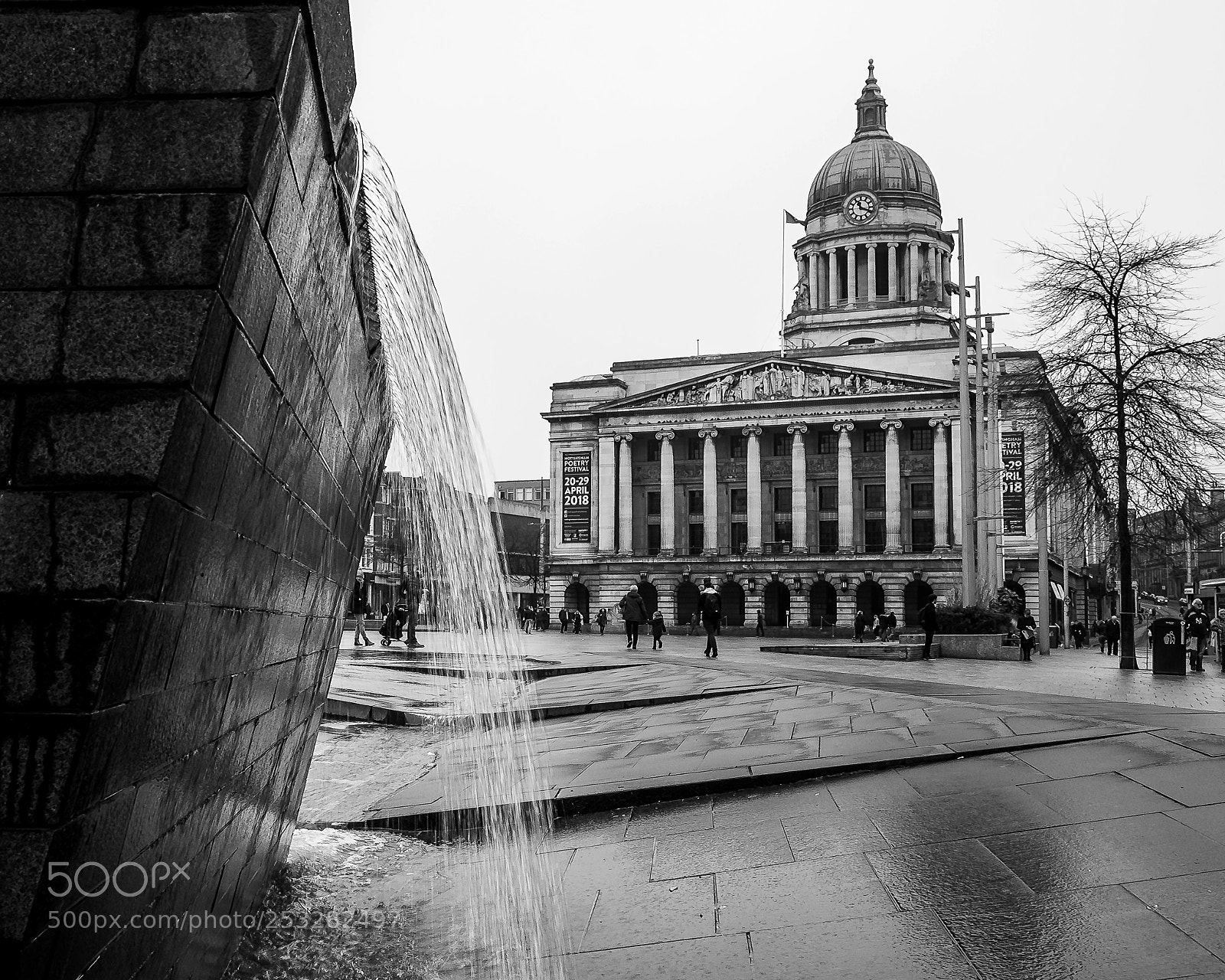 Fujifilm X-E1 sample photo. Nottingham council house photography