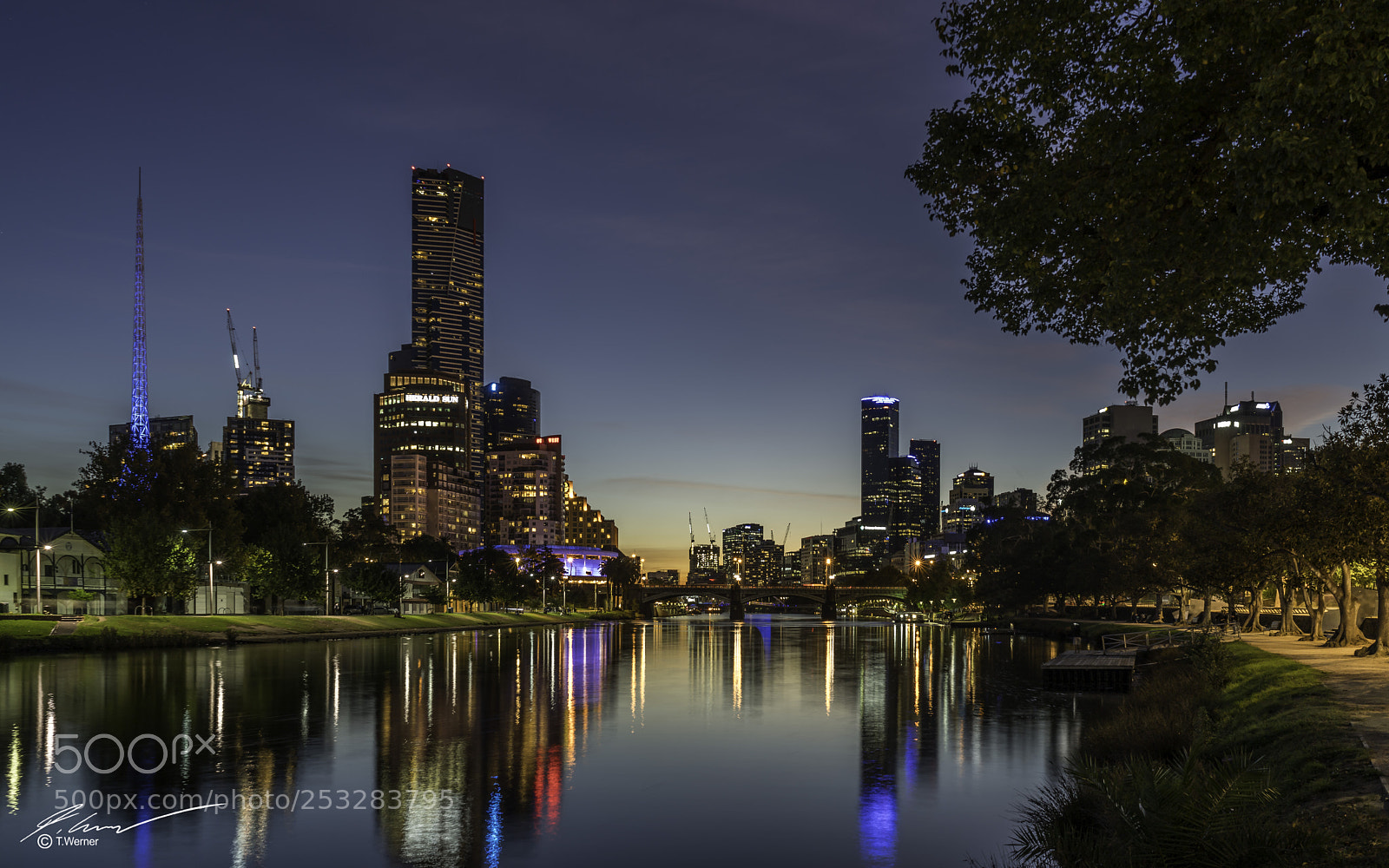 Sony a7R II sample photo. Melbourne´s skyline photography