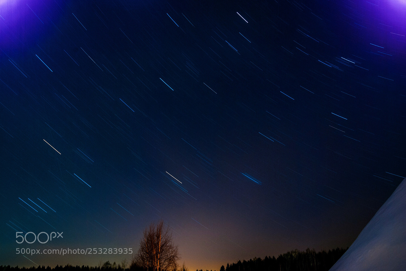 Nikon D3000 sample photo. Stars photography