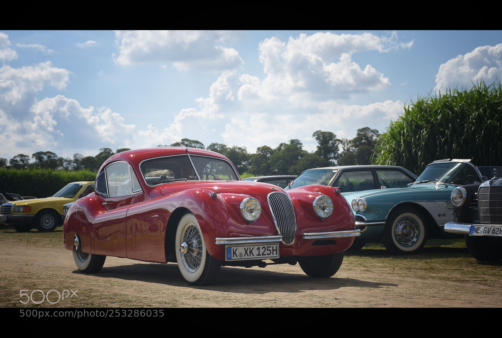 Nikon D7200 sample photo. Jaguar xk 120 fixed photography