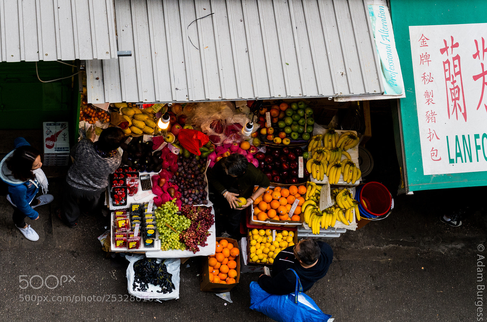 Pentax K-30 sample photo. The fruits from above photography