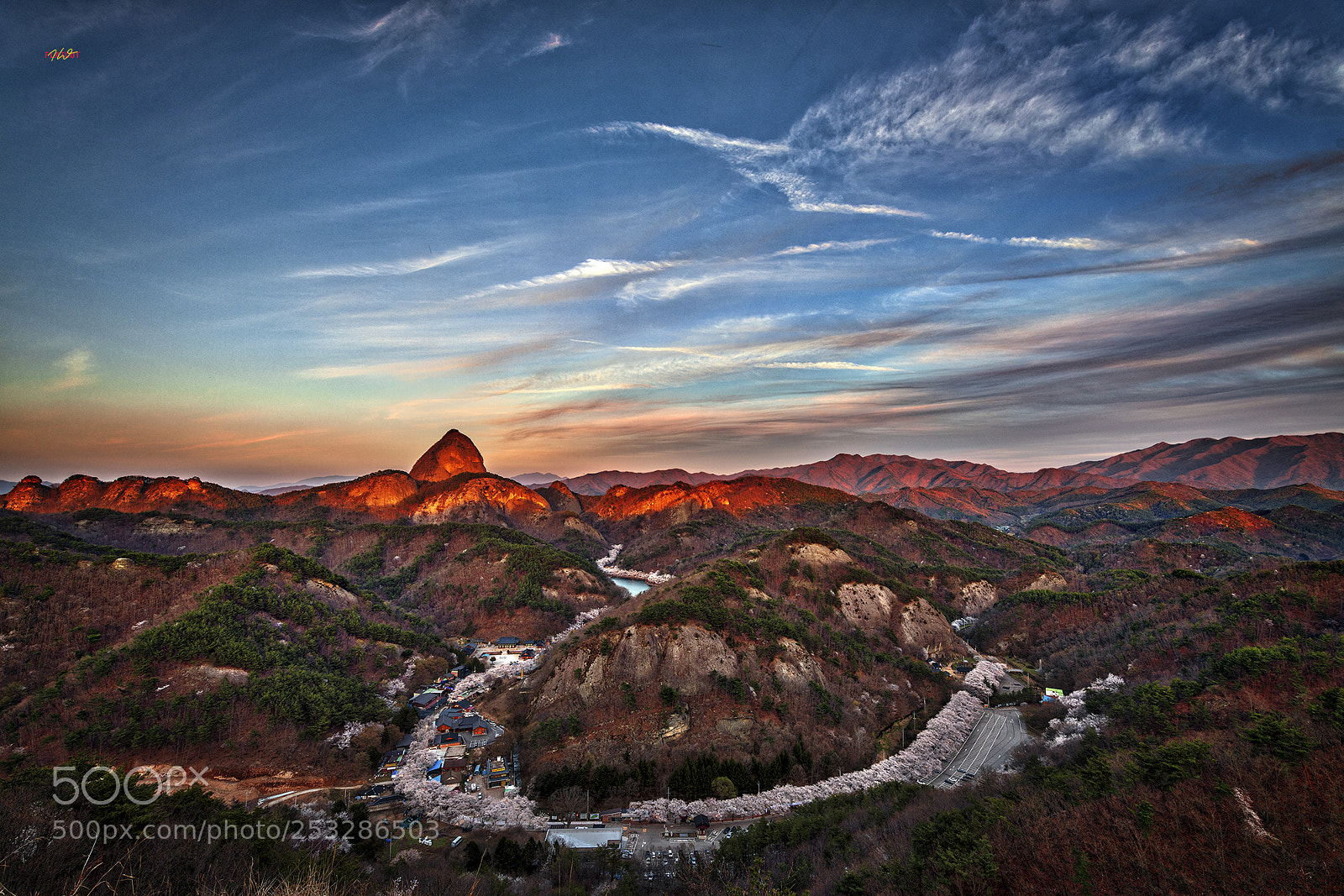 Nikon D850 sample photo. 마이산의 일몰 photography