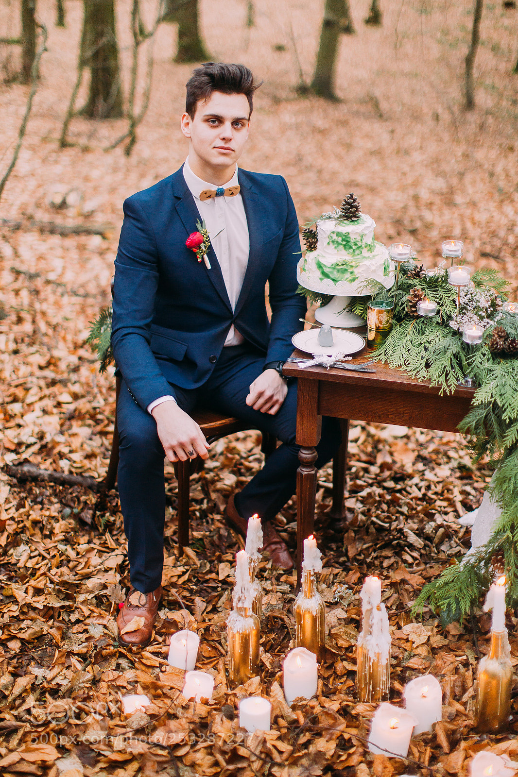 Canon EOS 6D sample photo. Stylish groom sits at photography