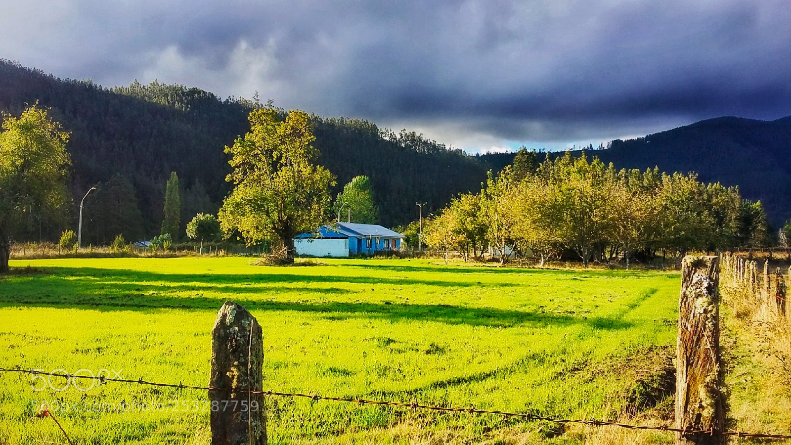 Samsung Galaxy Grand Prime sample photo. Sunset in the countryside photography