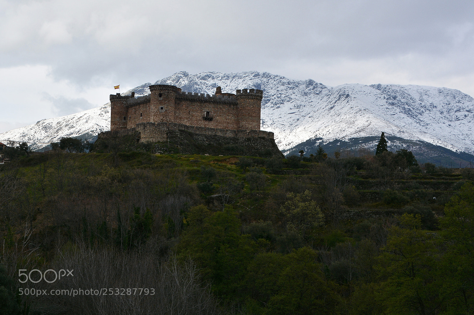 Nikon D7100 sample photo. Castillo medieval gredos-avila photography