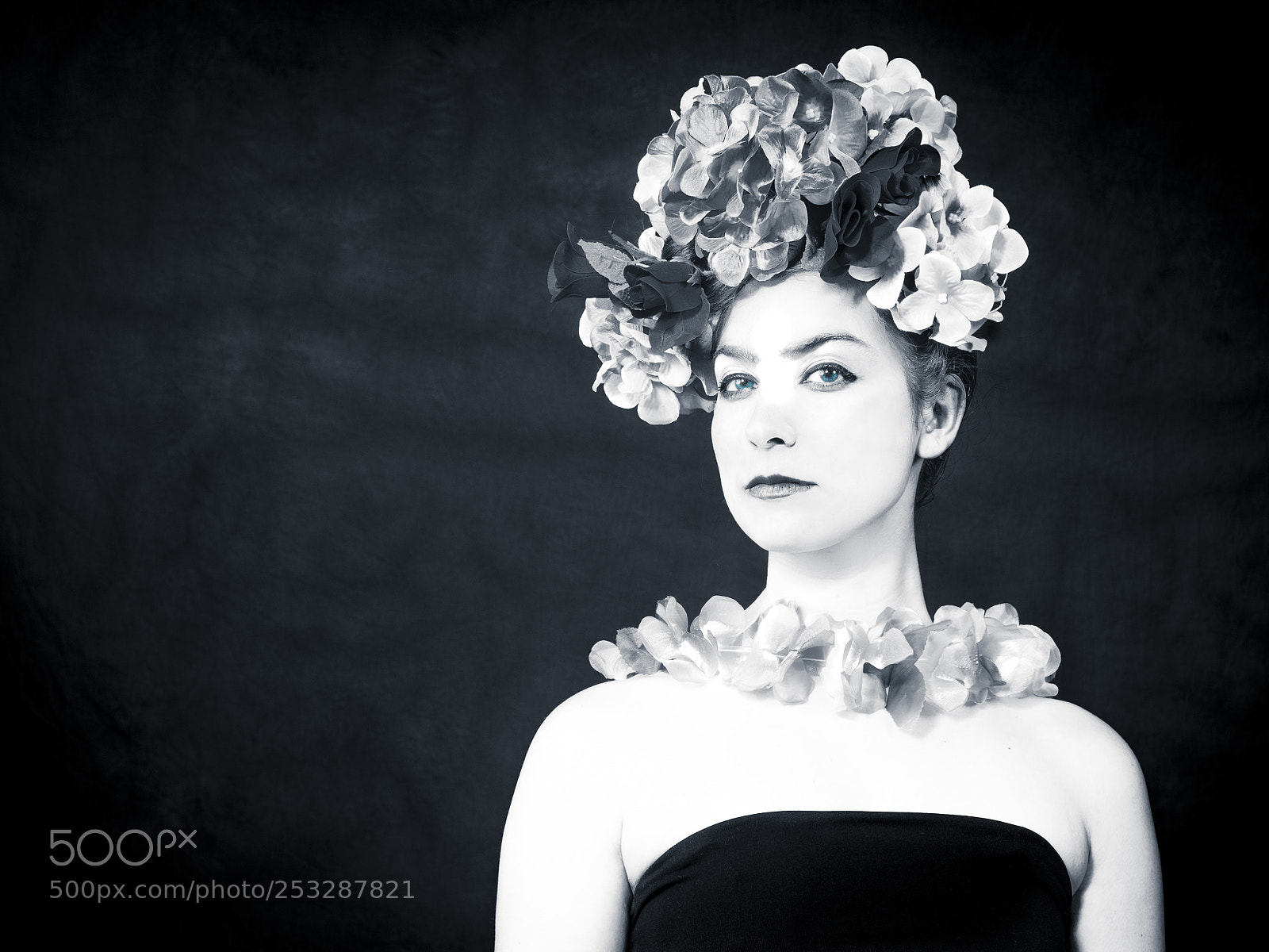 Olympus OM-D E-M1 sample photo. Frida kahlo inspired portrait photography