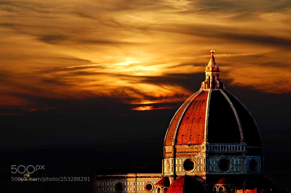 Nikon D40 sample photo. Atardecer en florencia photography
