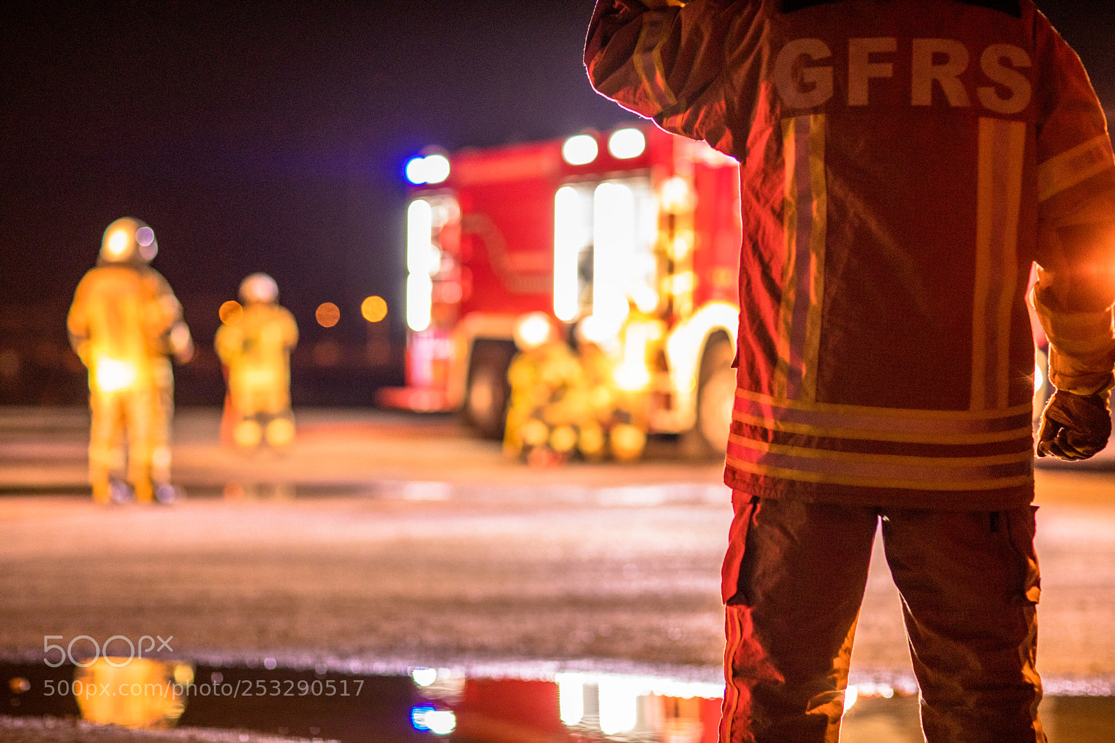 Canon EOS 5D Mark IV sample photo. Fire and rescue team photography