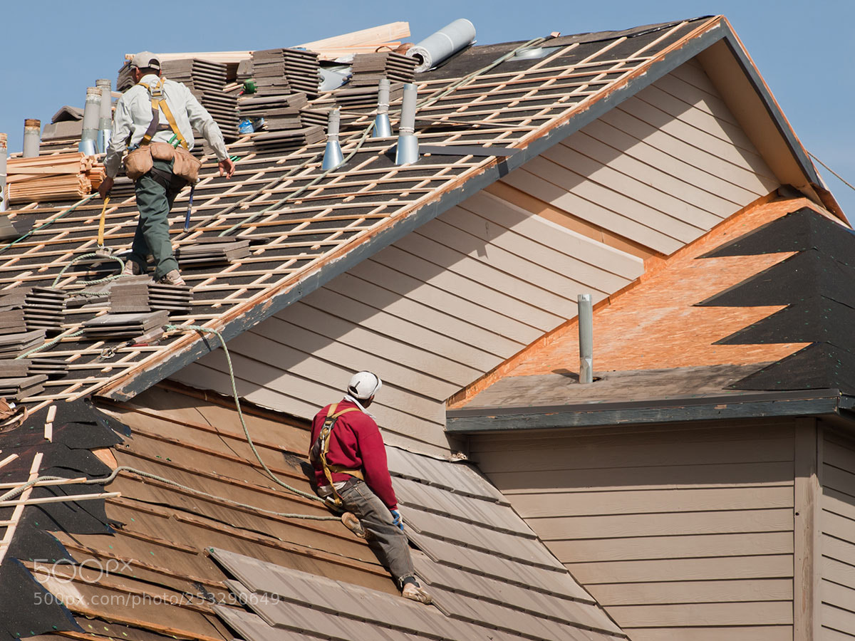 Olympus E-520 (EVOLT E-520) sample photo. Asheville roofing photography
