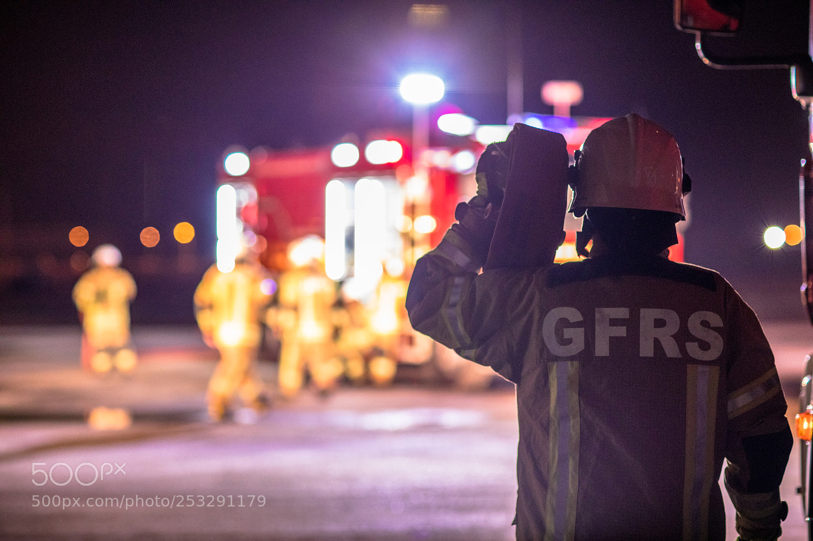 Canon EOS 5D Mark IV sample photo. Fire and rescue team photography