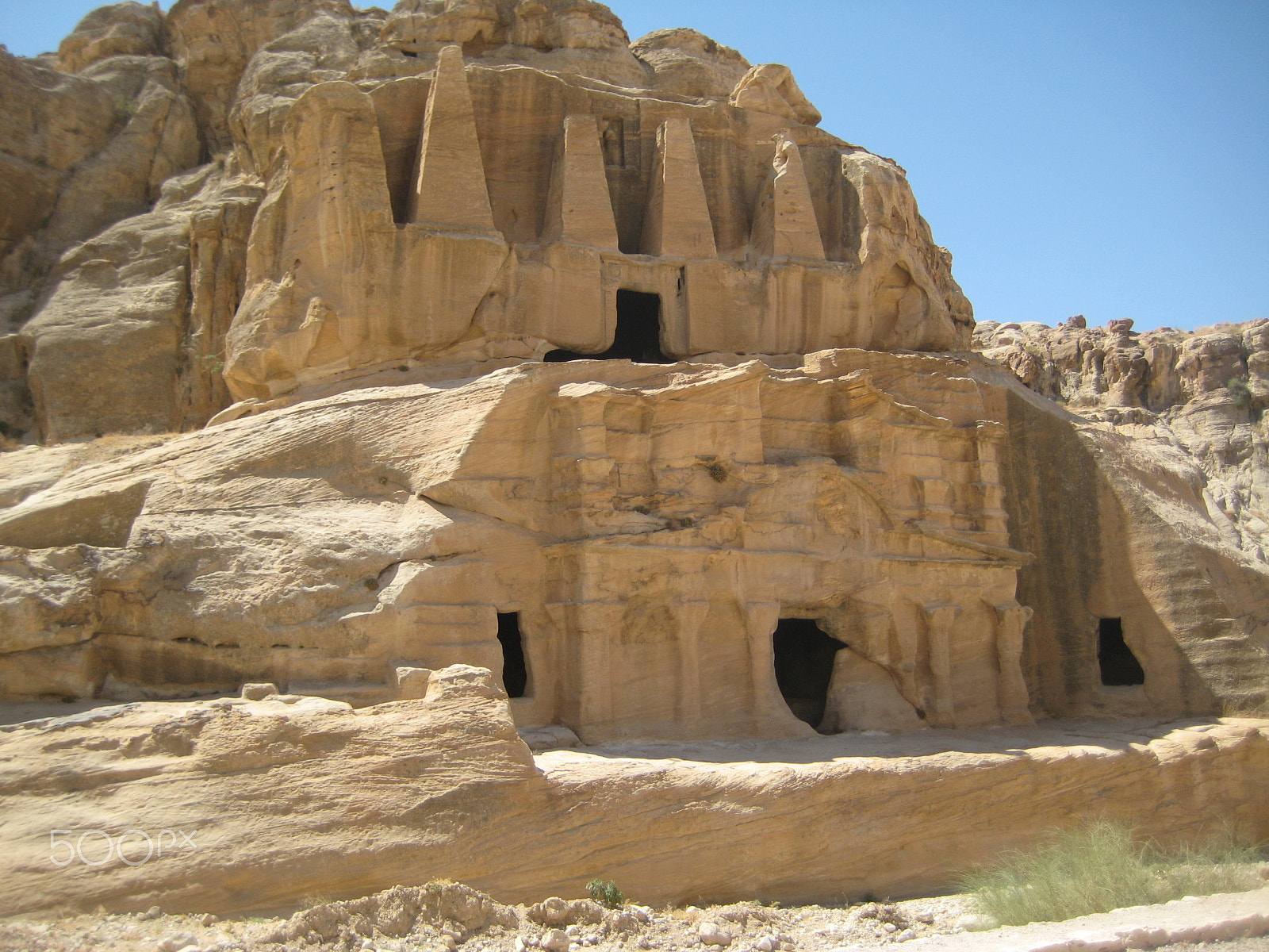 Canon DIGITAL IXUS 70 sample photo. Old nabataean city of petra photography