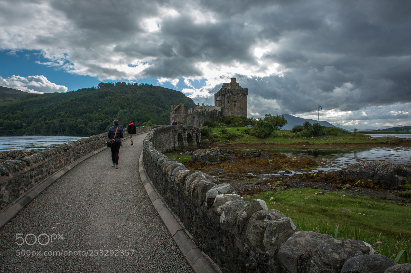 Nikon D7100 sample photo. Eilean donan castle photography