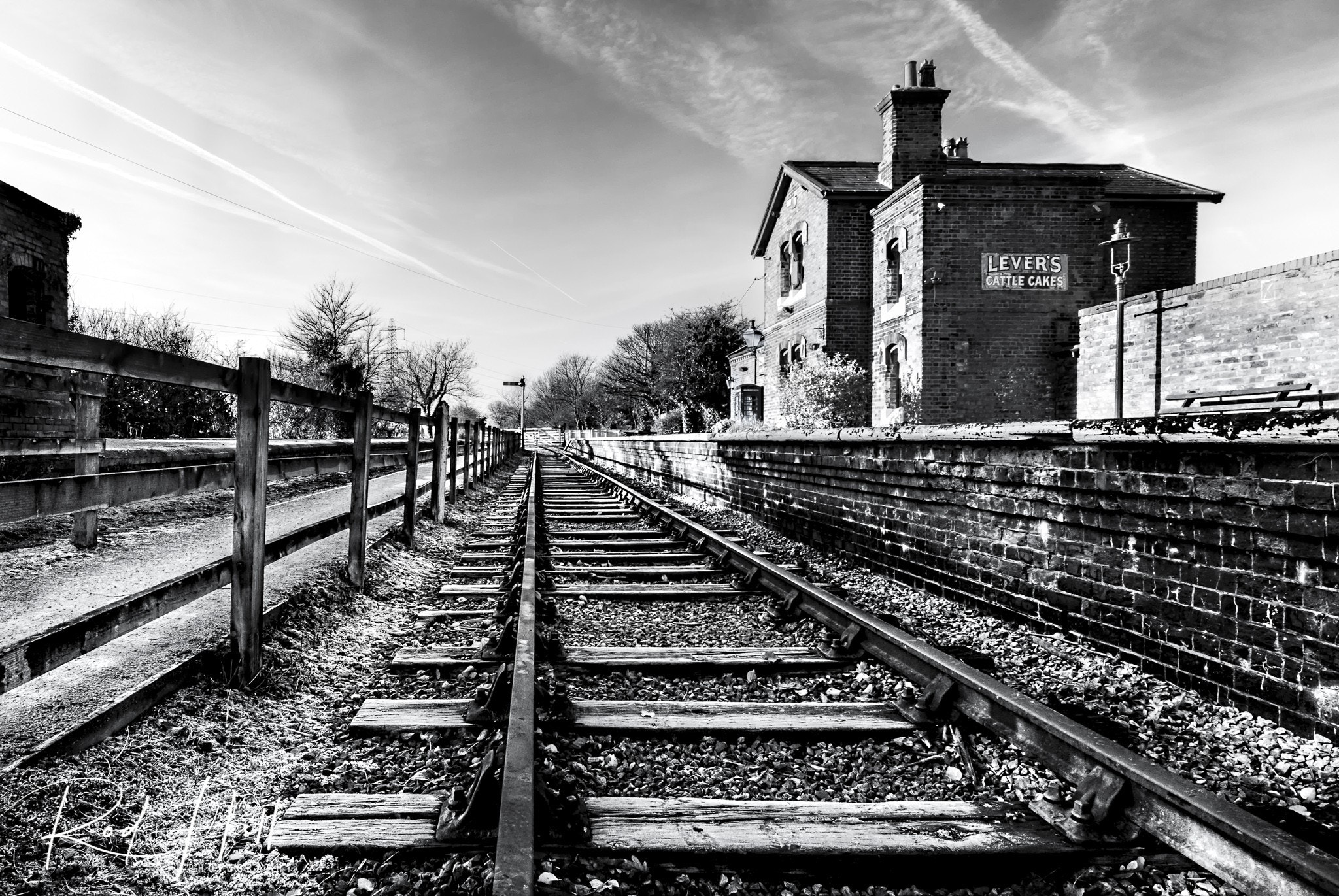 Samsung GX-10 sample photo. Hadlow road old rail station photography