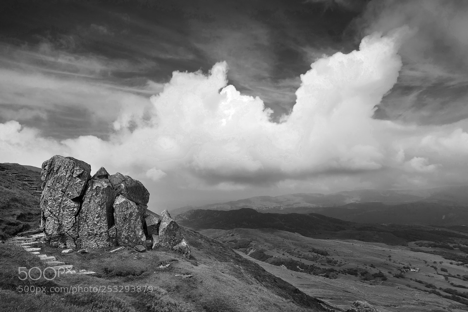 Nikon D600 sample photo. Black and white landscape photography